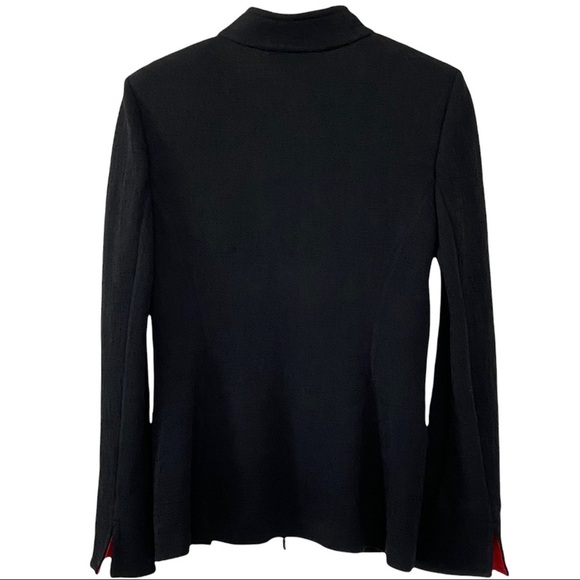 St John Knitted Black and Cream Dress Jacket/Sweater. Size 6 - Picture 3 of 8